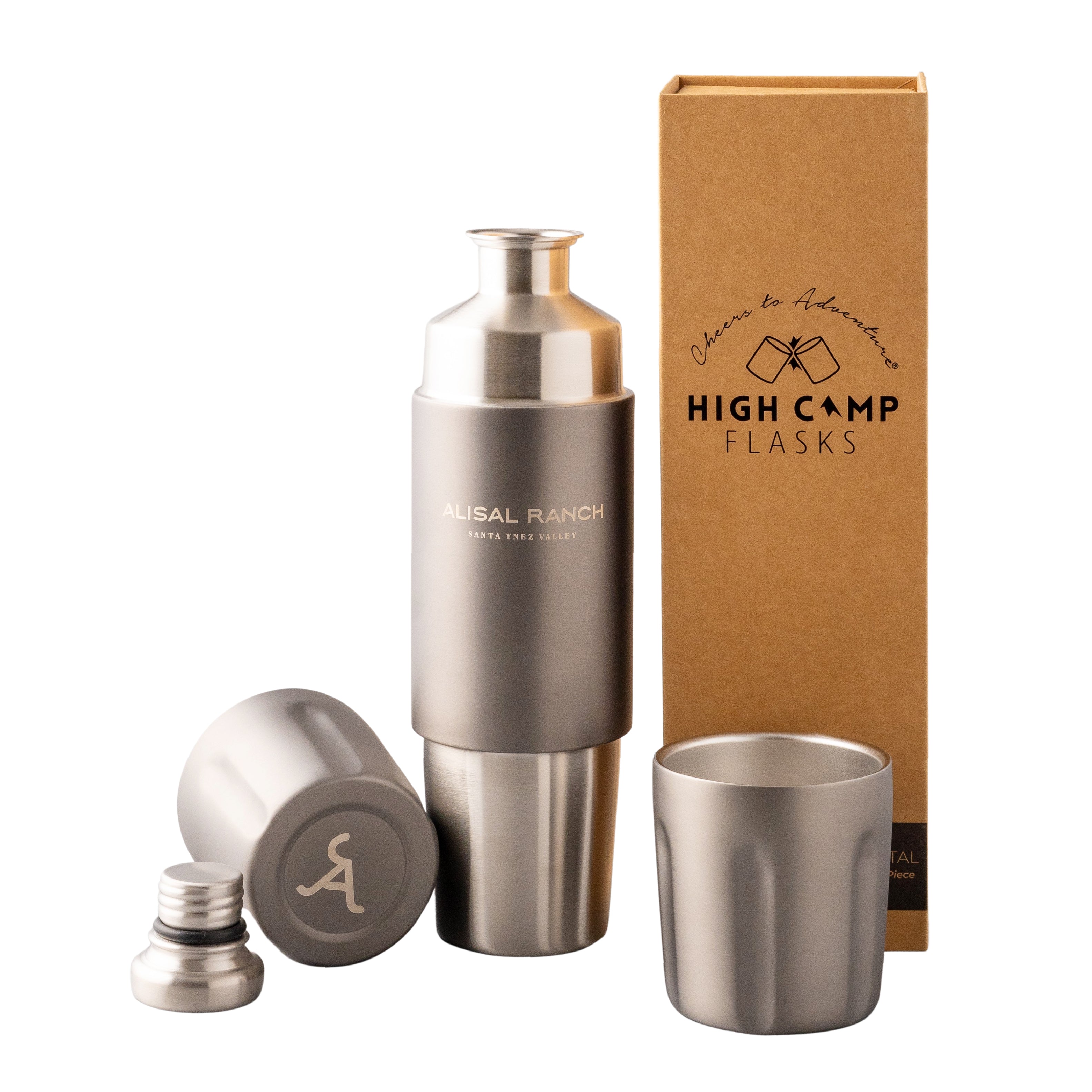 Alisal Branded High Camp Flask