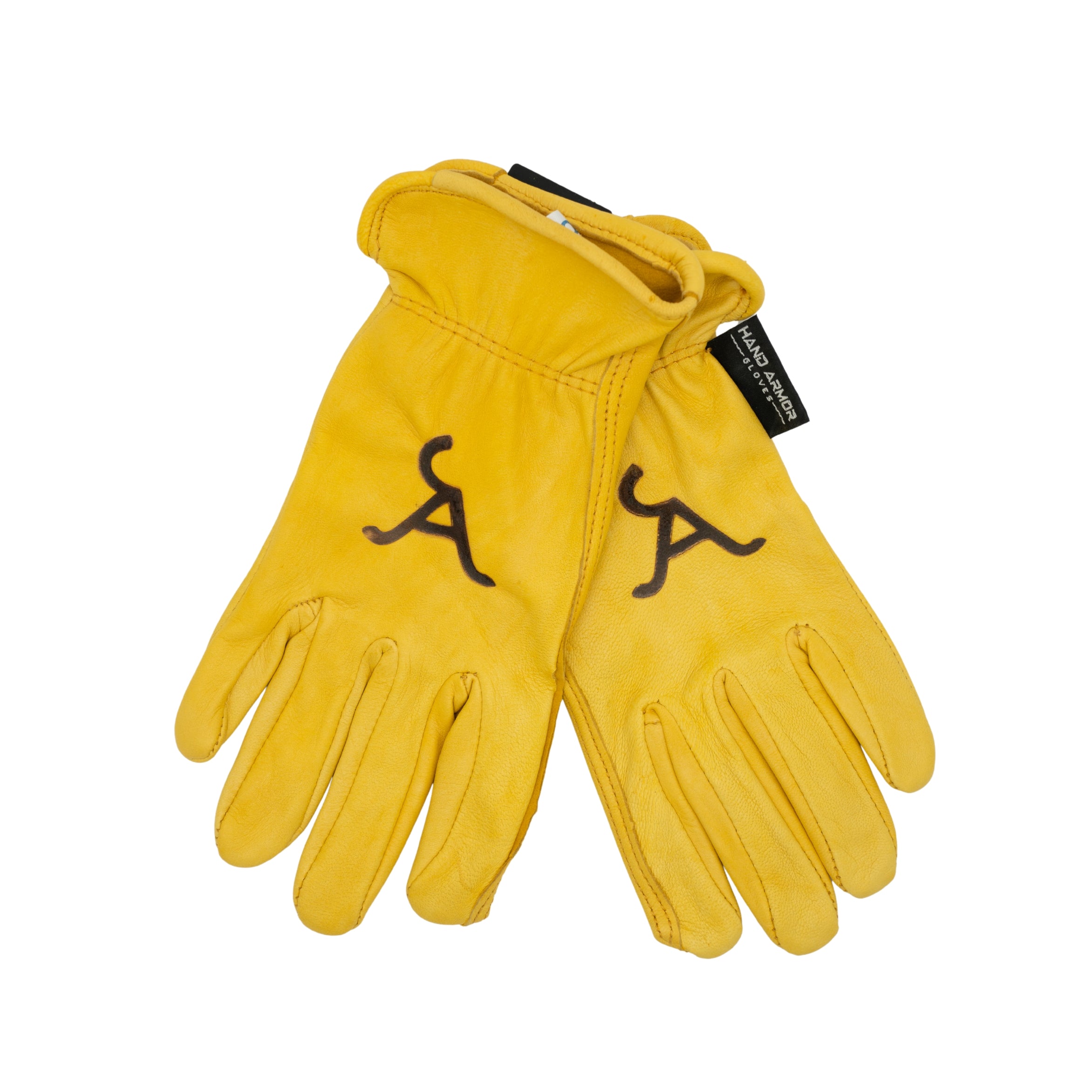 Ranch Hand Gloves -Womens/Mens Alisal Branded Deerskin Gloves